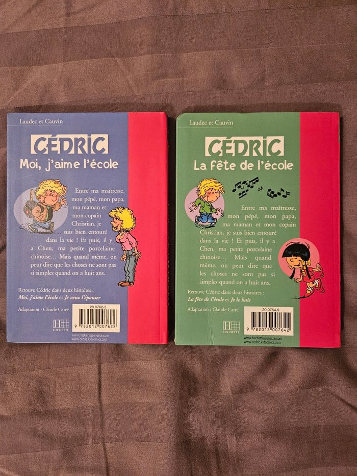 Lot 2 livres Cédric - photo numéro 2