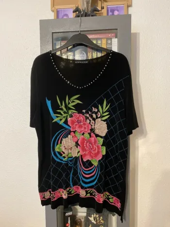 superbe haut tee-shirt Citiknits 48/50