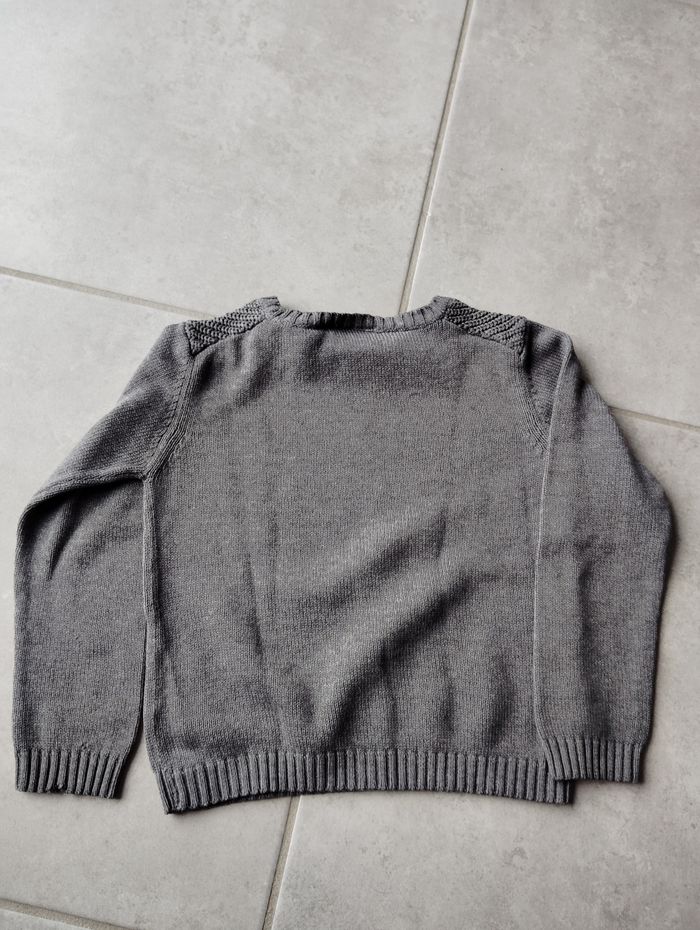 Pull gris - photo numéro 4