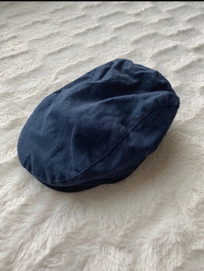 Béret bleu marine - photo numéro 3