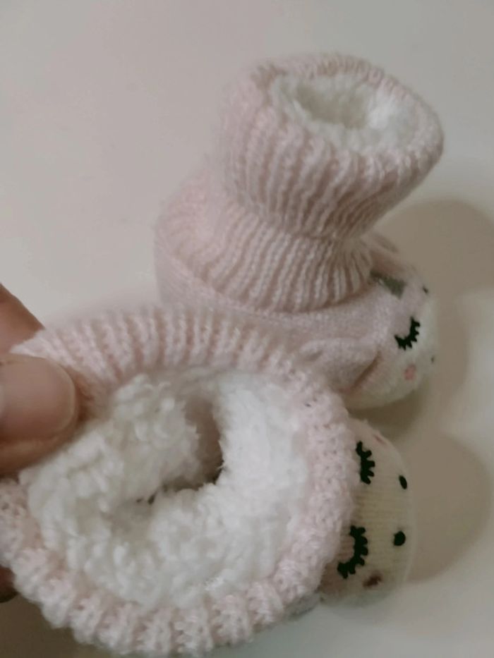 Chaussons bébé licorne tout doux - photo numéro 6
