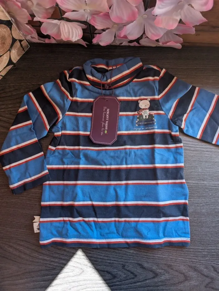 Sous pull sergent major 12 mois neuf