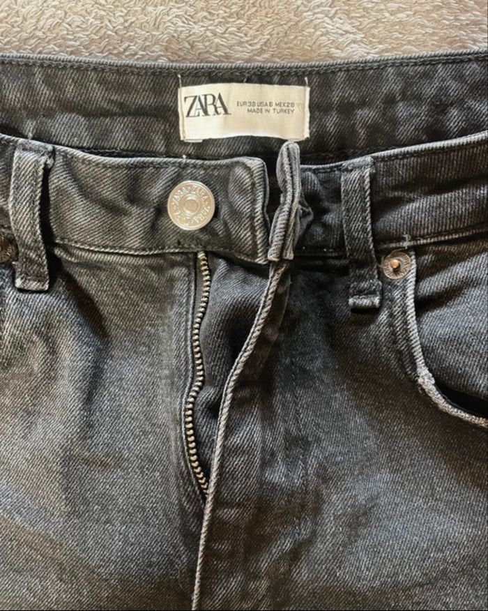 jean Zara noir T38 | troué aux genoux 🔥 - photo numéro 2