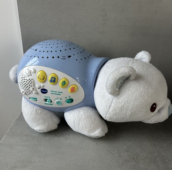 veilleuse ours bleu vtech - photo numéro 2