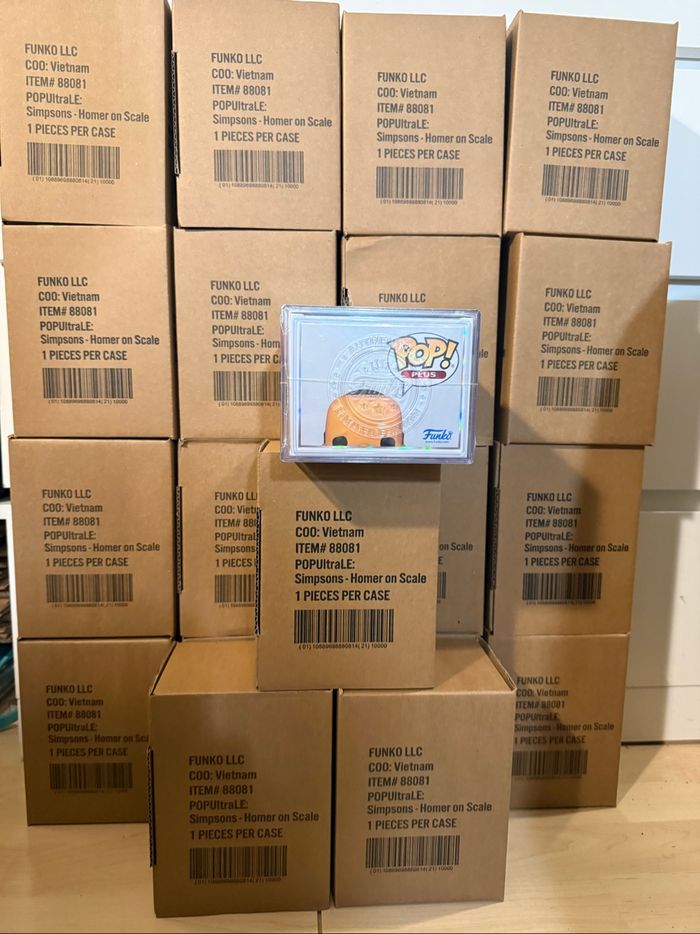 Funko POP! Homer on scale #1841 - photo numéro 5