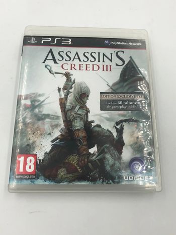 Jeu vidéo Assassin’s creed 3 sur console PS3