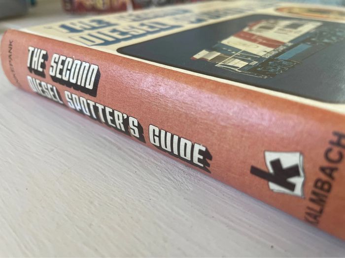 Rare Livre The Second Diesel Spotter's Guide (1973) Jerry A.Pinkepank Import Usa - photo numéro 2