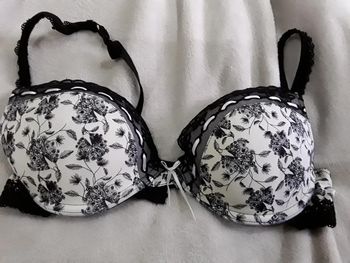 Soutien-gorge etam 90B noir et blanc🌺