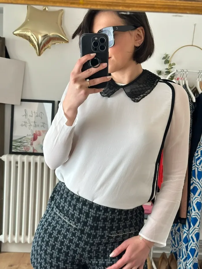 Blouse Maje blanche taille 36