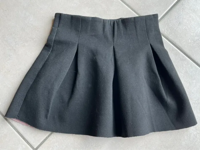 Jupe à plis