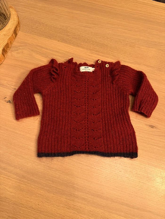 Pull fille cyrillus