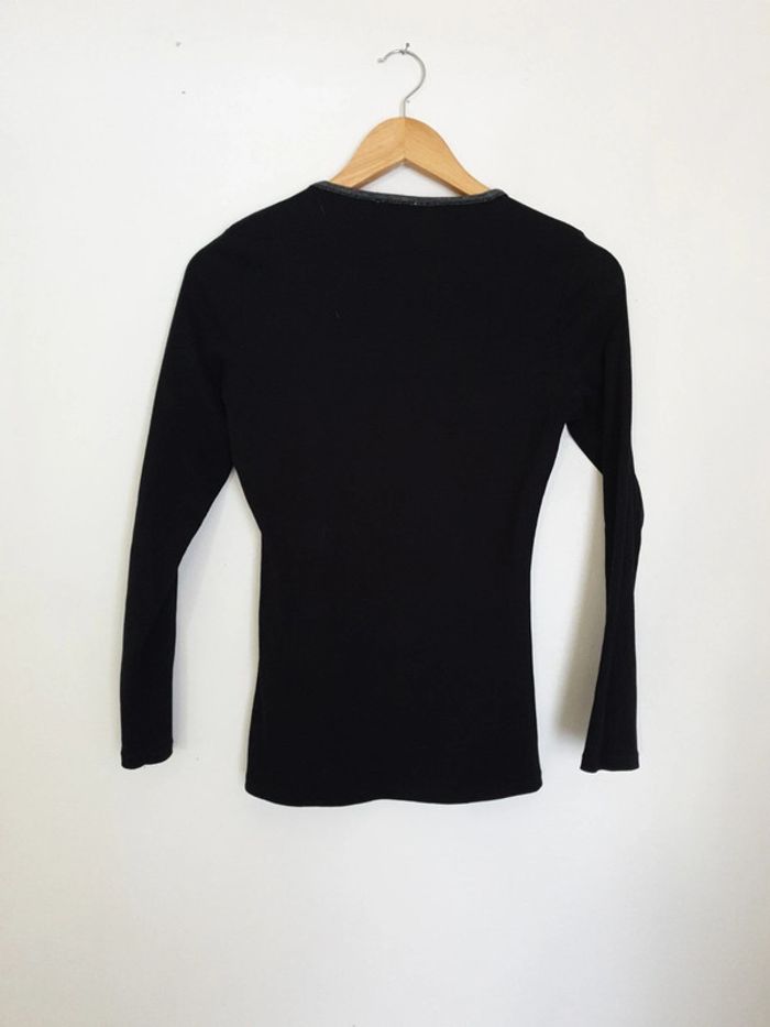 Top original manches longues strass - photo numéro 4