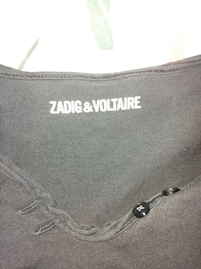 Tee shirt Zadig&Voltaire t36 100%coton - photo numéro 8
