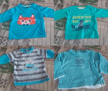 Lot t-shirts 3 mois