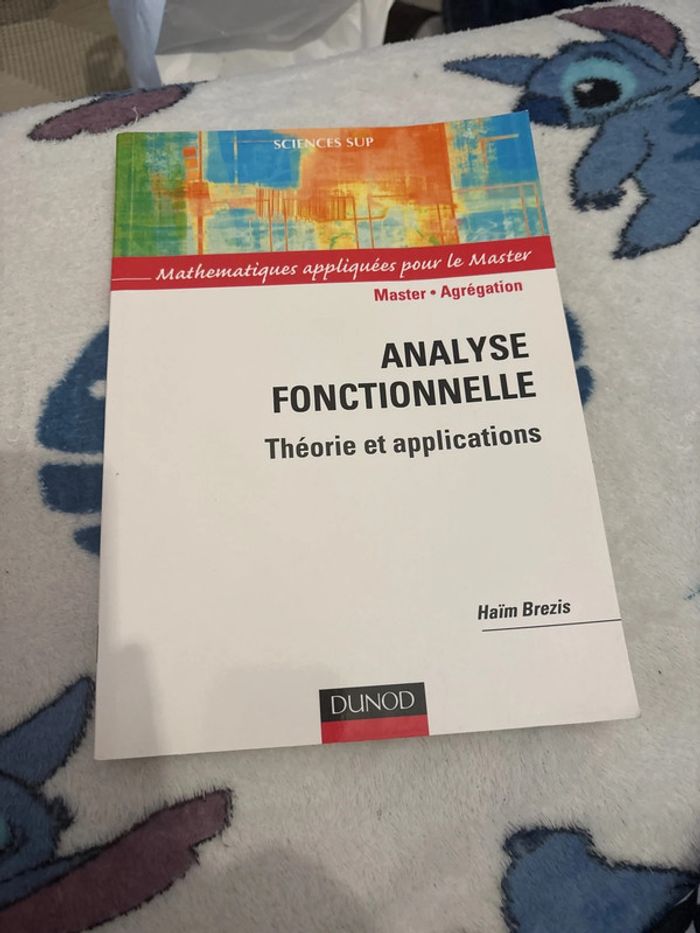 Dunod - analyse fonctionnelle - maths