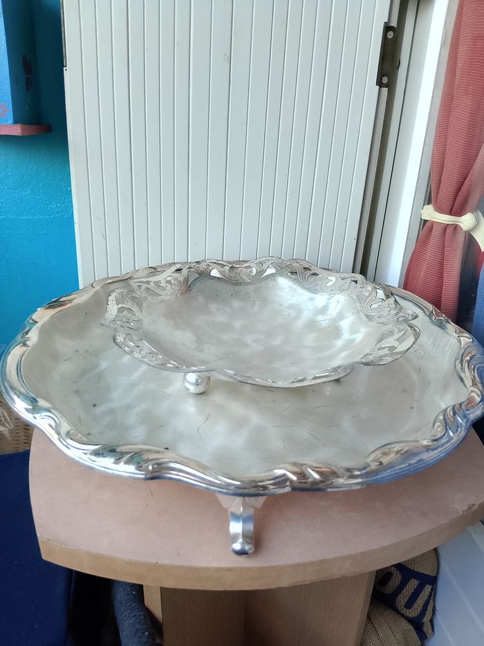 Service à thé/café en métal argenté LÉONARD - photo numéro 5