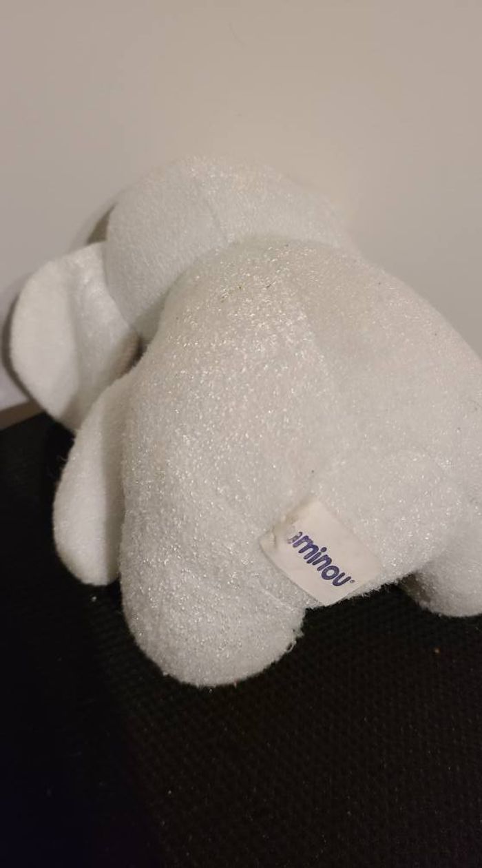 Doudou luminou éléphant rose JEMINI - photo numéro 2