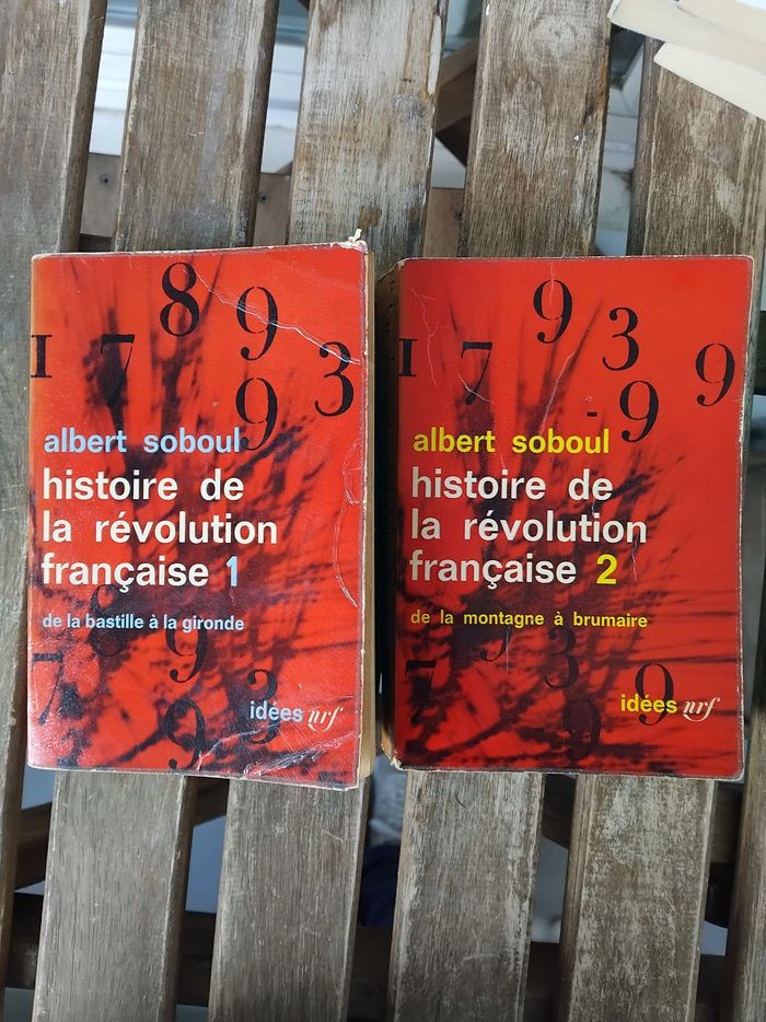 Livres histoire de la revolution francaise