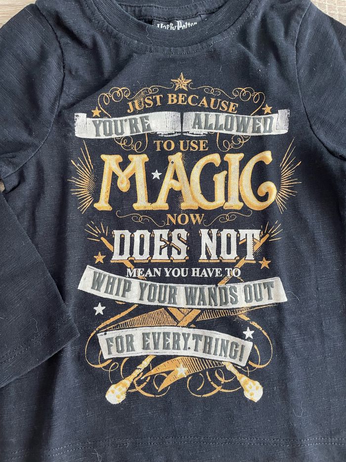 Teeshirt Harry Potter 2 ans - photo numéro 3