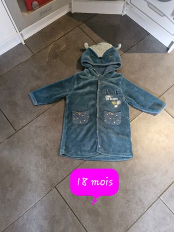 Peignoir 18 mois