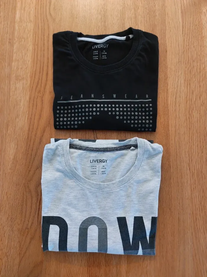Lot de 2 T-shirts manches longues - photo numéro 2