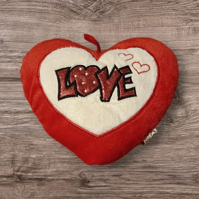 Coeur peluche