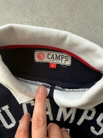 Robe sweat 5 ans bleu marine 