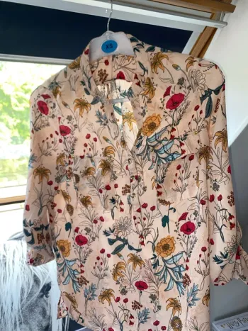Blouse femme fleurie