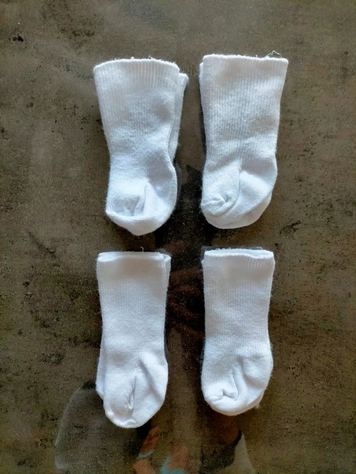 Lot 4 paires chaussettes naissance - photo numéro 2
