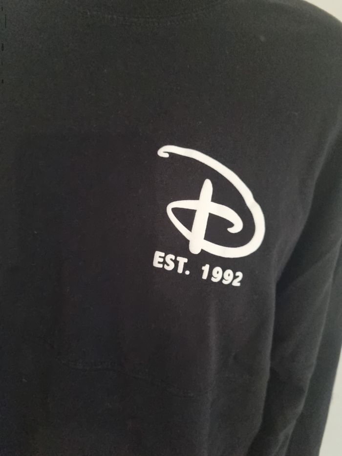 Jersey DisneylandParis noir - photo numéro 3