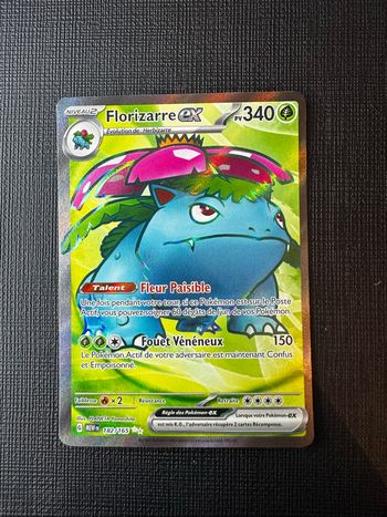 Florizarre Ex 182/165 Pokémon