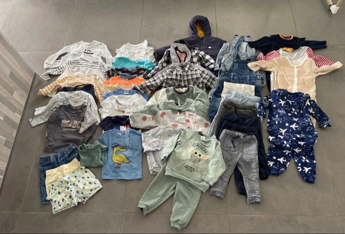 Lot vêtements garçon taille 18 mois