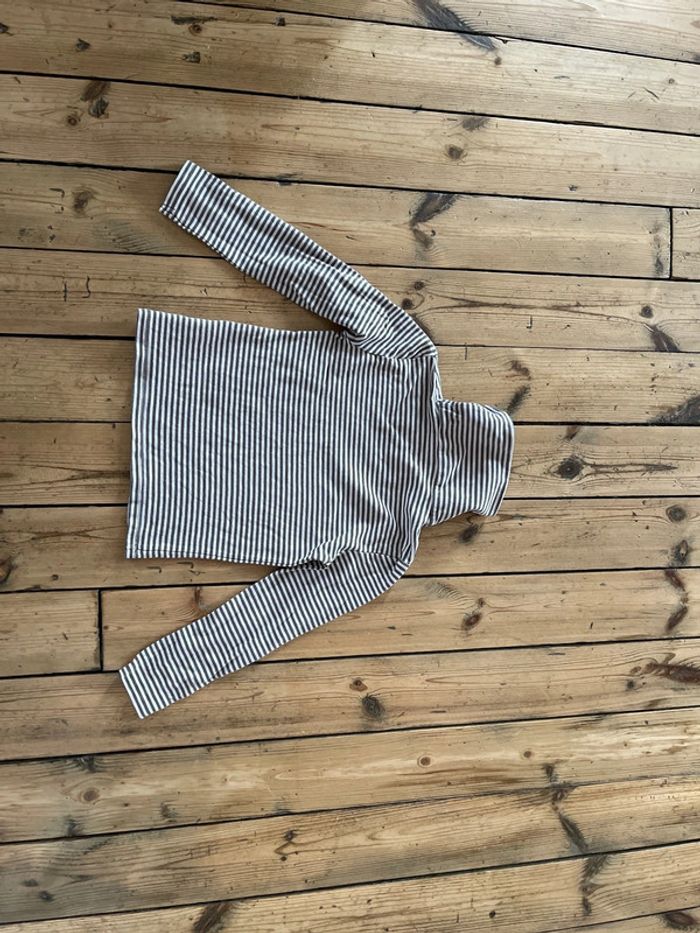 T-shirt manches longues col, roulé cinq ans - photo numéro 3