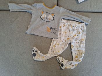 Pyjama velour petit beguin