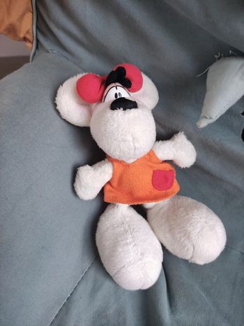 Porte-clé souris didlina peluche