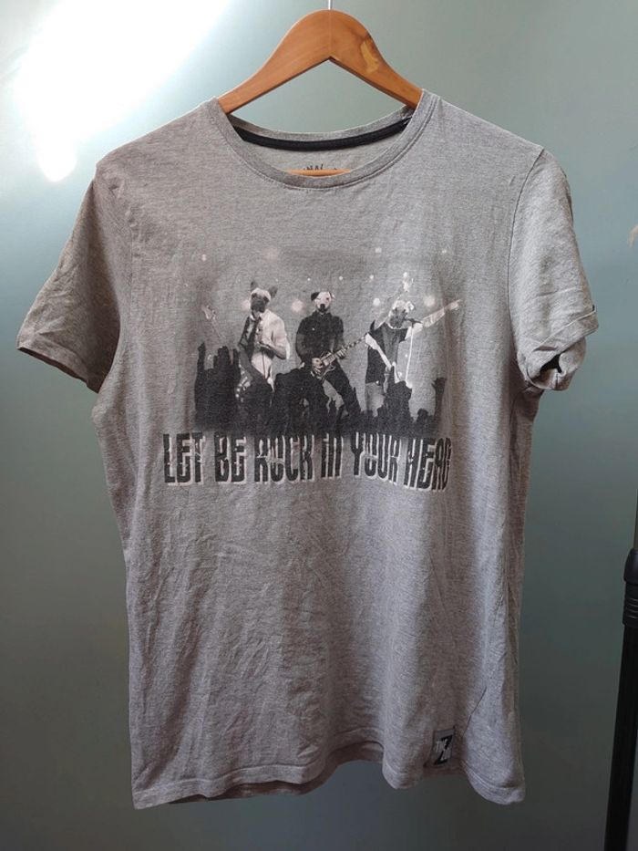 T-shirt homme manches courtes taille L