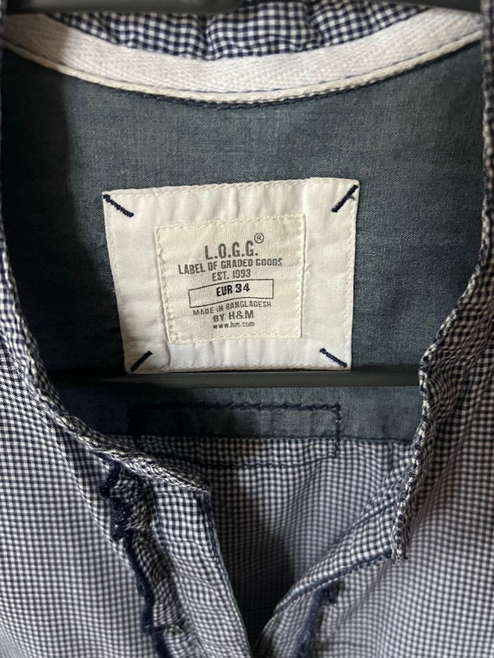 Blouse bleue taille 34 H&M - photo numéro 3