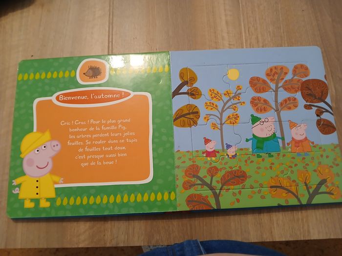 Livre puzzle peppa pig - photo numéro 5