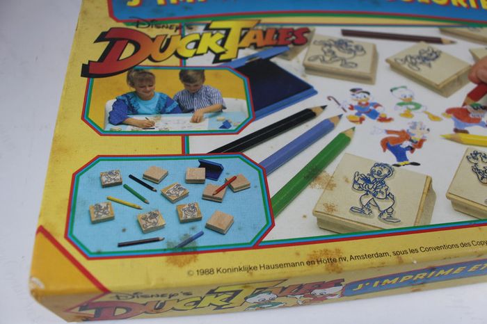 Jumbo Duck Tales J'imprime et je colorie 1988 - photo numéro 2