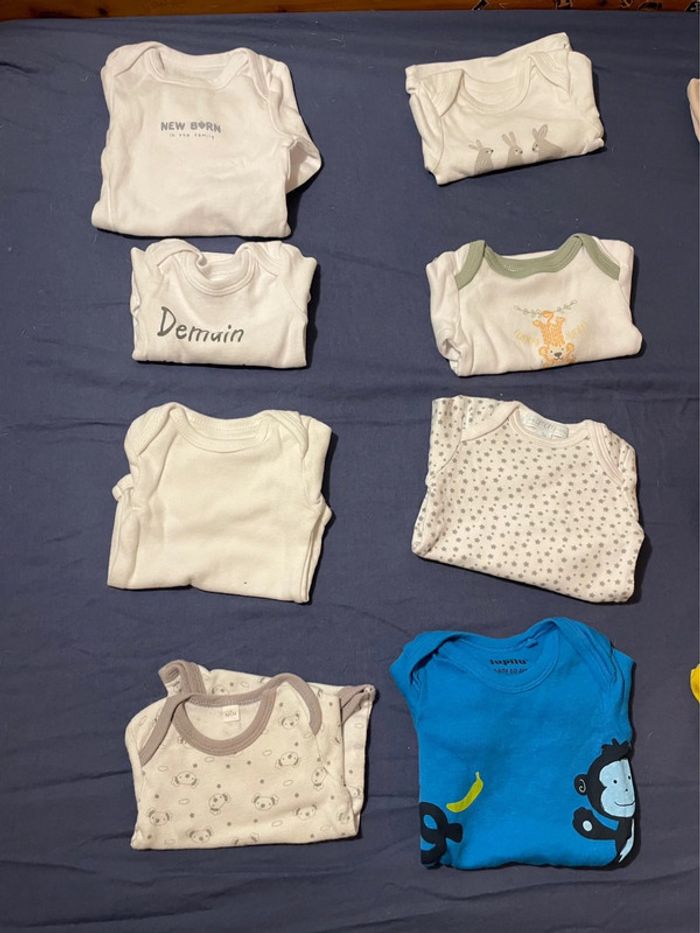 Lot de bodies manches longues - photo numéro 2