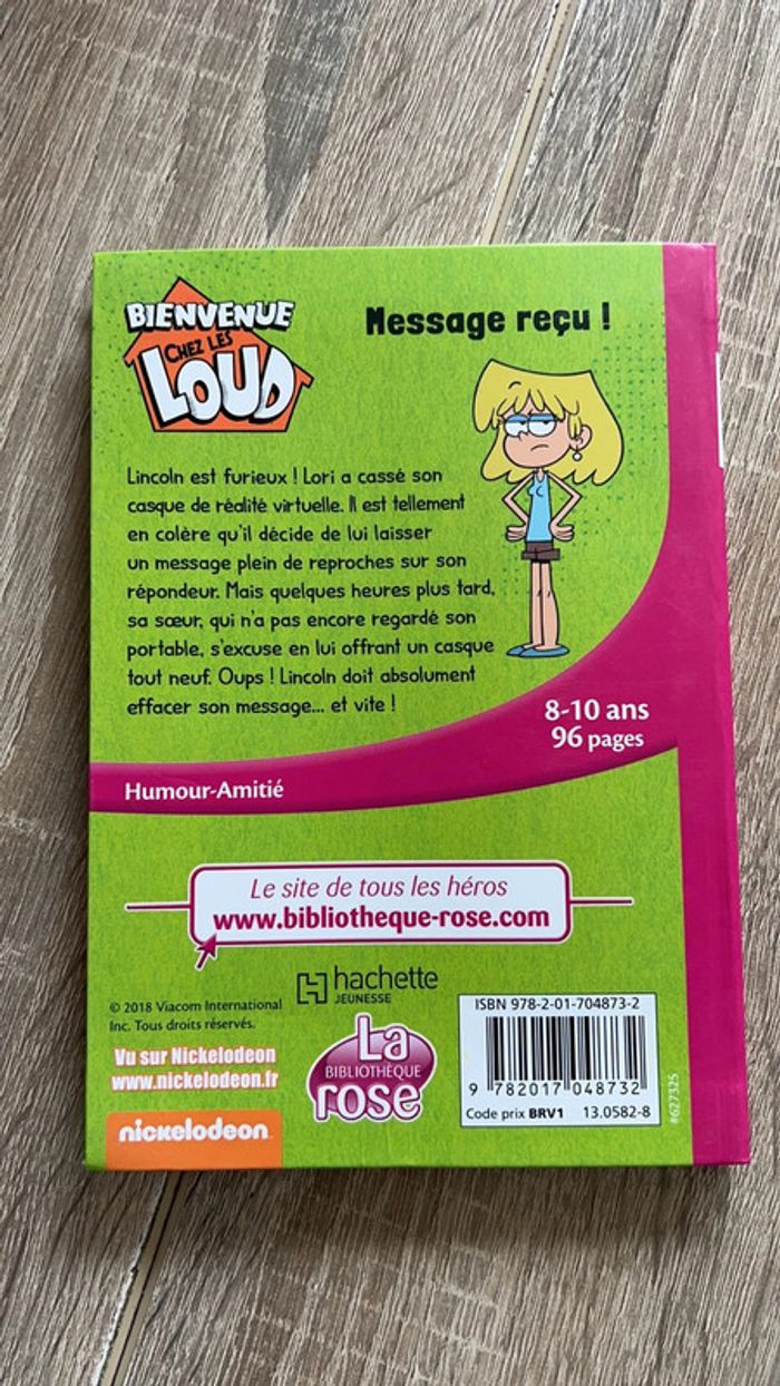 Bienvenue chez les Loud - tome 2 , message reçu - photo numéro 2