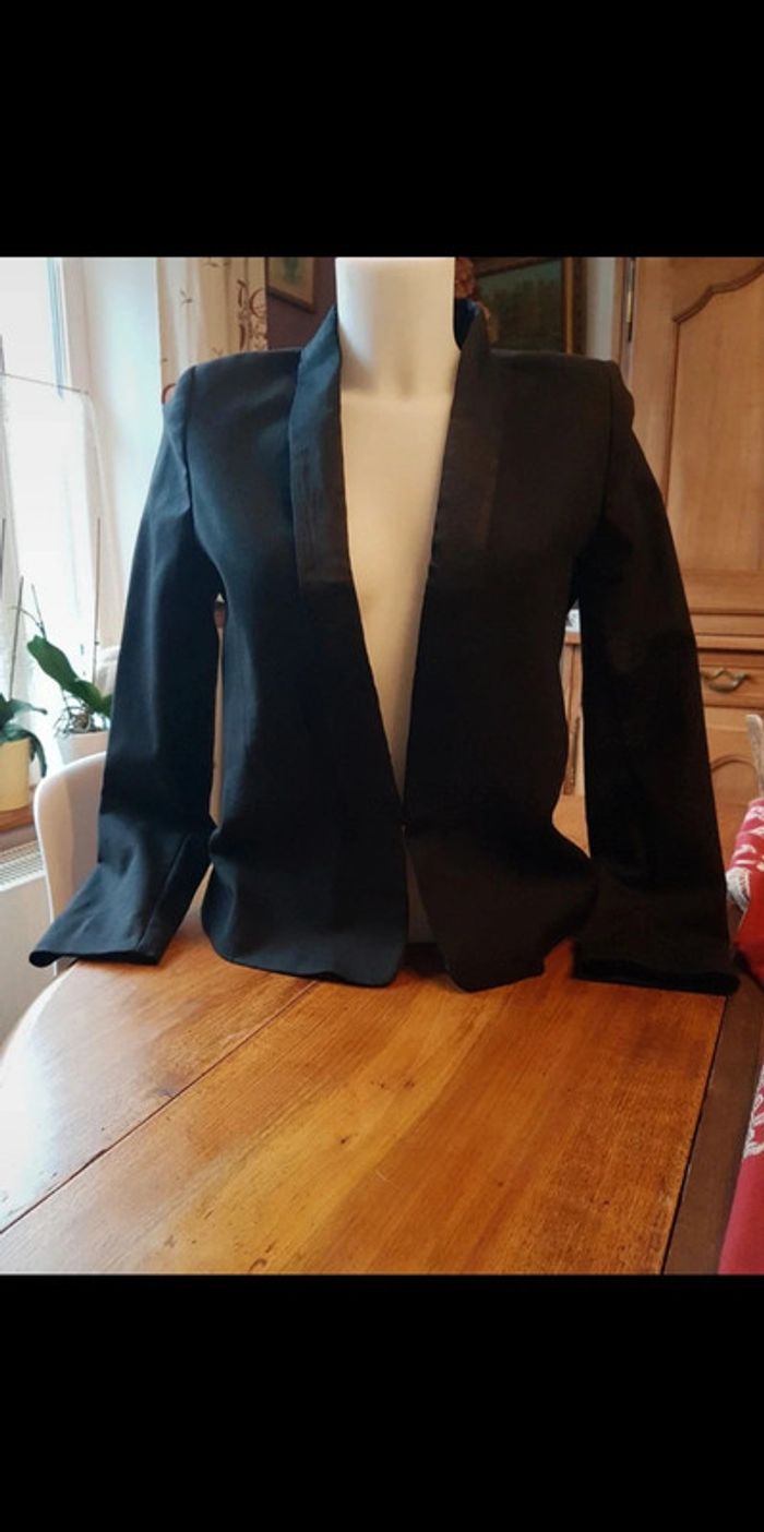 Veste style smoking 36 h&m noir - photo numéro 13