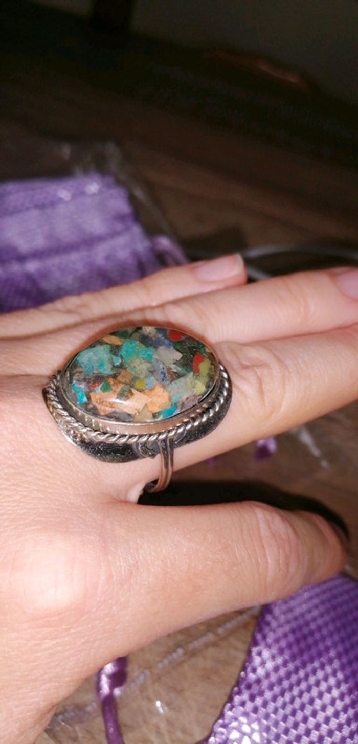 Bague multi pierre - photo numéro 2
