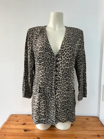 Veste imprimée léopard