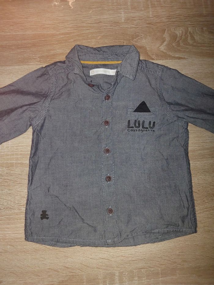 Chemise lulu 12 mois