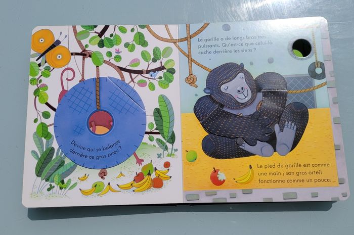 Usborne, livre collection coucou 🐅 Coucou ! Au zoo 🦁 - photo numéro 7