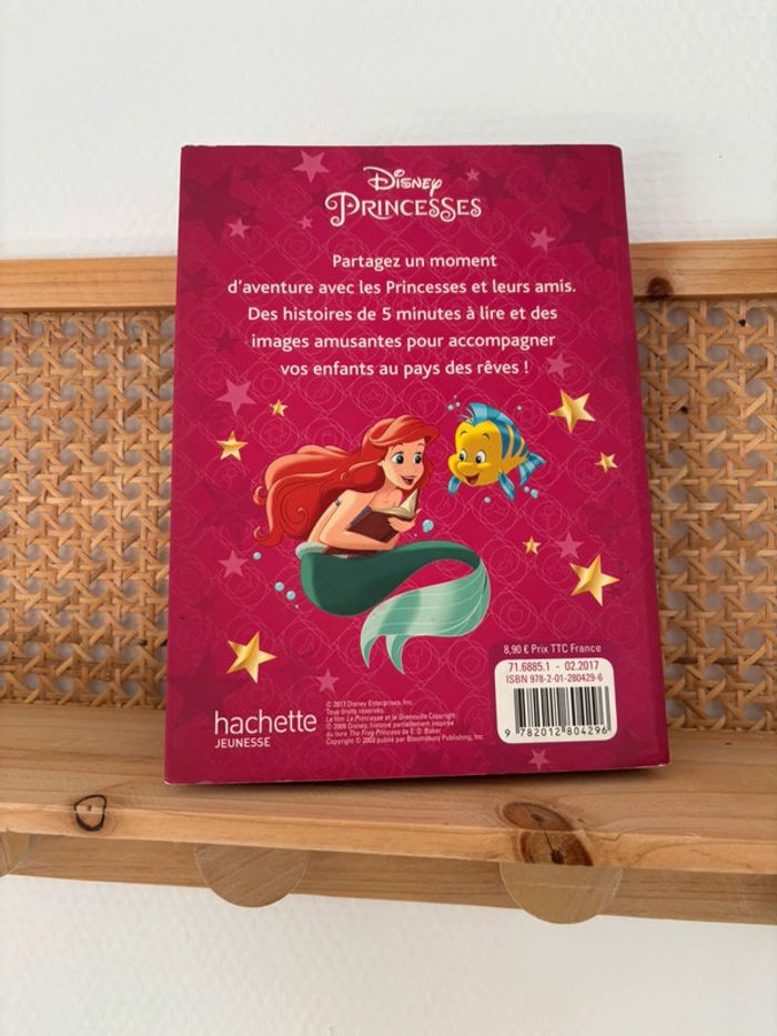 Livre 5 minutes pour s’endormir princesse Disney - photo numéro 2