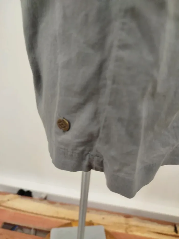 Robe grise imprimé papillon Bonobo Jeans taille unique à zip dans le dos A1567 - photo numéro 6