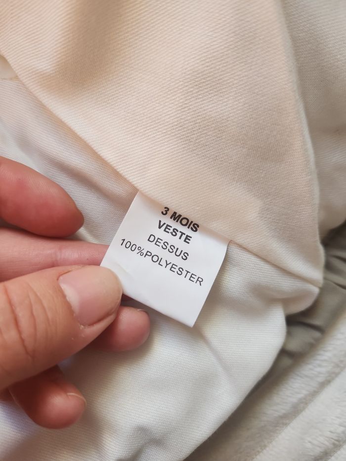 Doudoune chaude bébé fille TOM & KIDDY – Taille 3 mois ❄️💖 - photo numéro 5