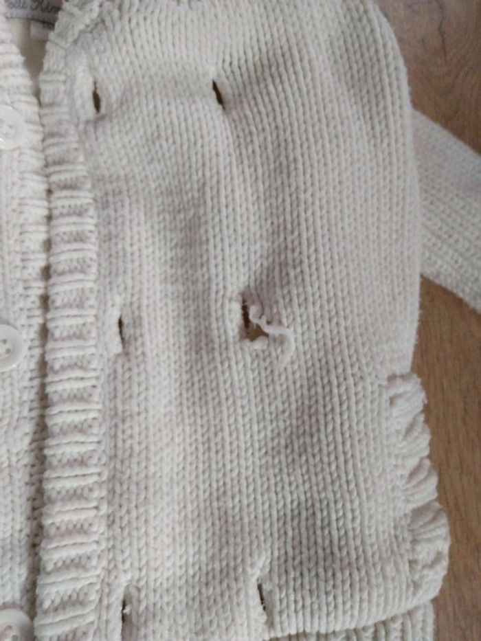 Gilet épais polaire taille 1 mois - photo numéro 2